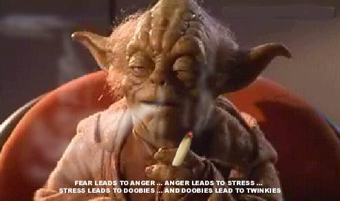Toking improved Jedi strength!